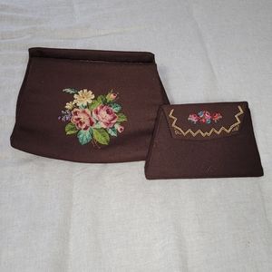 Handmade felt clutches